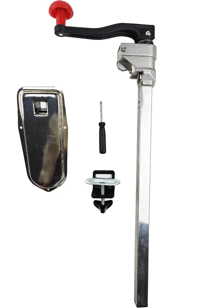 فتاحة علب الفولاذ المقاوم للصدأ المثبتة على الطاولة التجارية منتج جديد