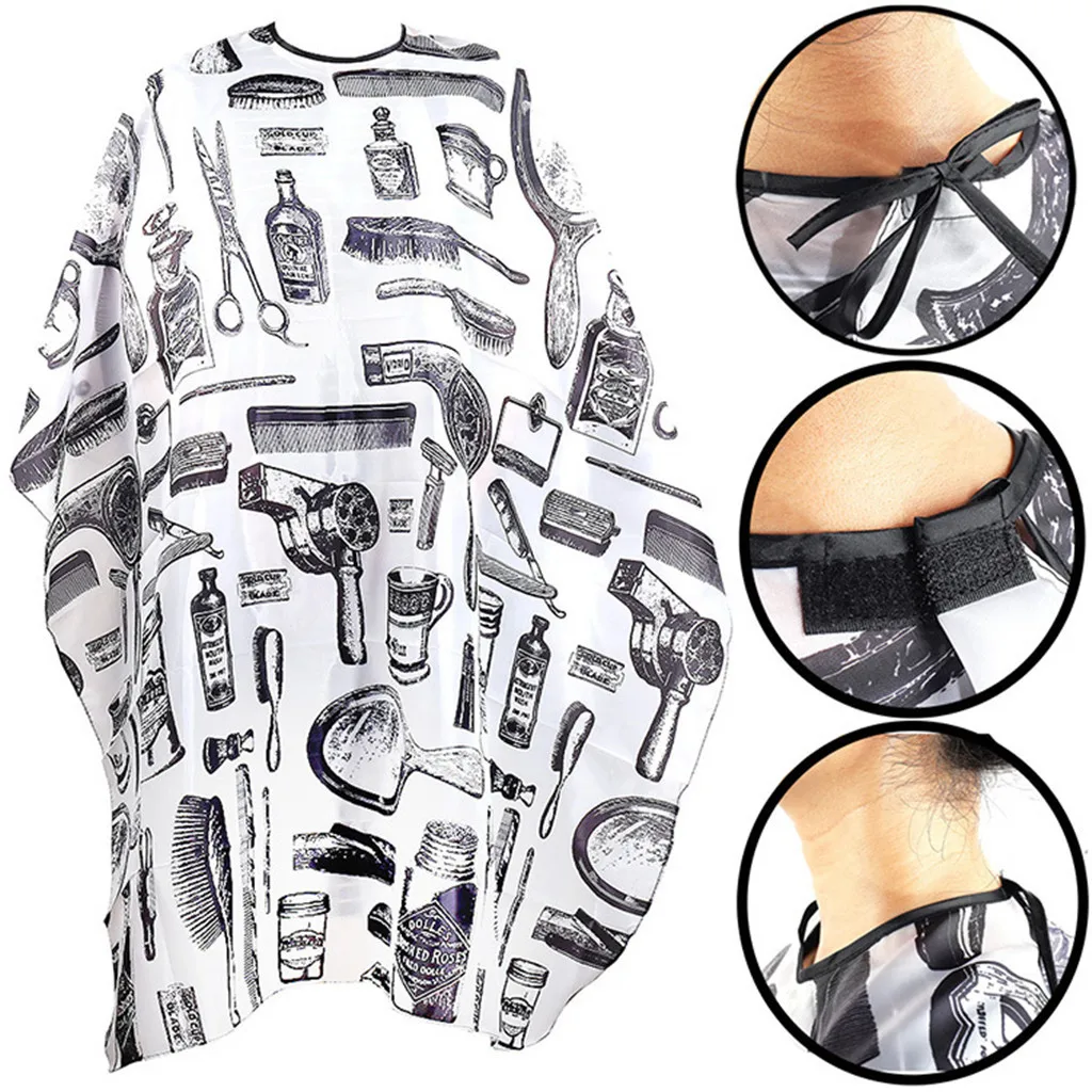 تصفيف الشعر كيب المهنية صالون الشعر الحلاق القماش التفاف حماية ثوب المئزر للماء قطع ثوب الشعر عباءة