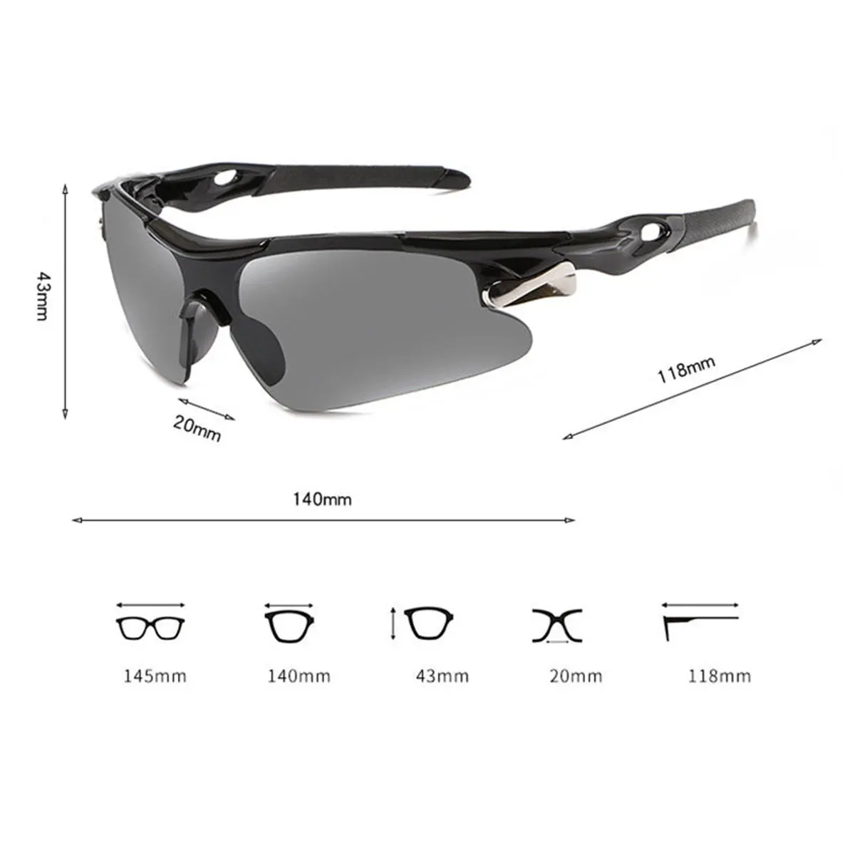 Lunettes de soleil de cyclisme en plein air pour hommes et femmes, lunettes de vélo UV400, lunettes de sport coupe-vent, nouveau, 2022