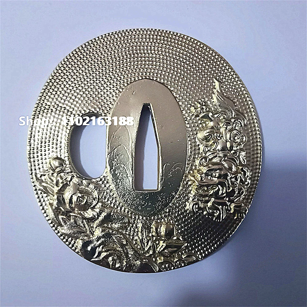 High  Quality Brass Copper Material Guard Tsuba Handguard For Japanese Real Japan Samurai Katana Sword Fittings Very Good