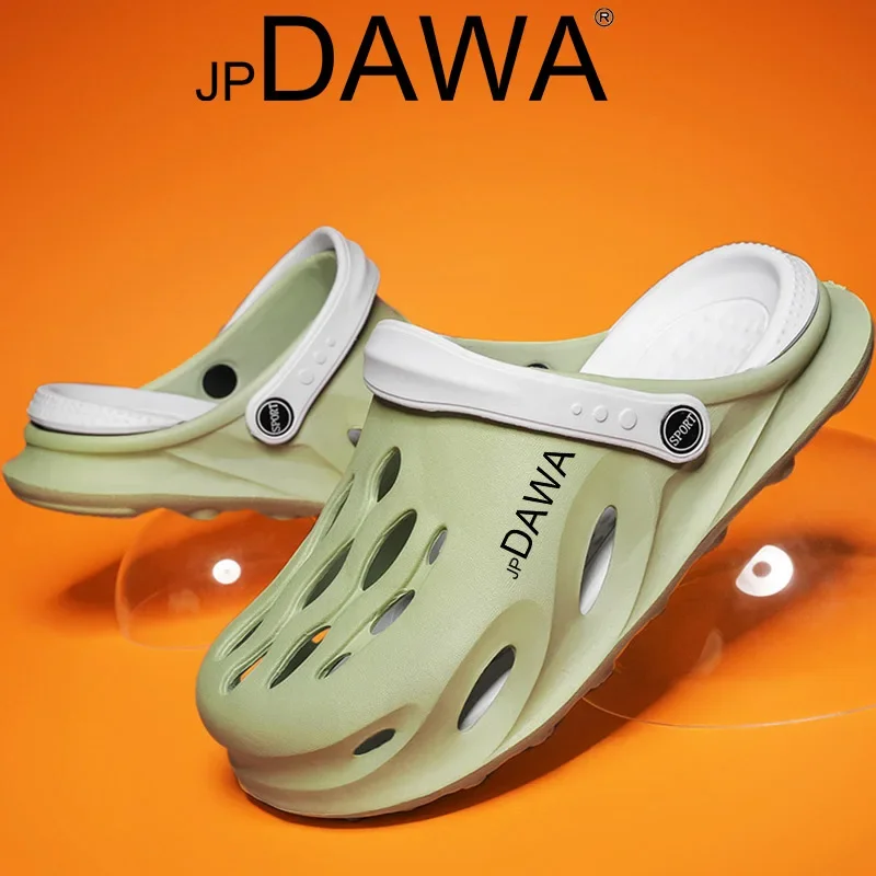 JP Dawa-Men صنادل رياضية خفيفة الوزن مضادة للانزلاق للشاطئ ، أحذية صيد السمك والتصيد النهري مع قبعات أصابع القدم ، الصيف