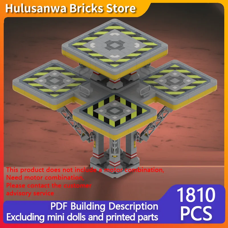 

Space Core Infrastructure Model MOC Building Bricks War Equipment Modular Technology Gifts Holiday Assemble Children Toys Suit