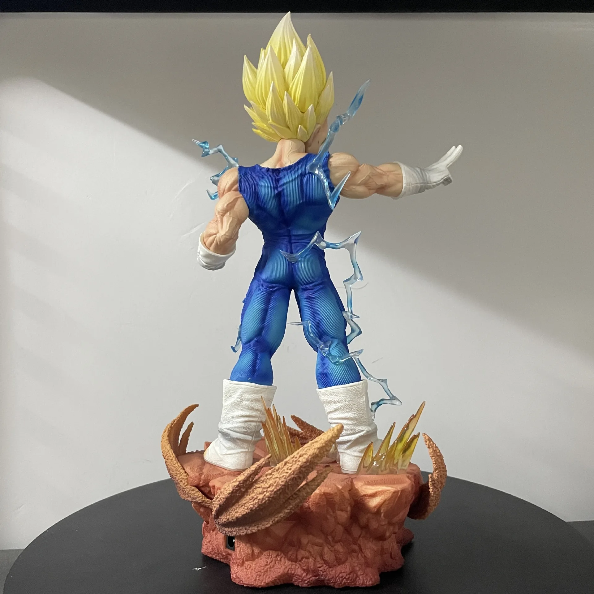 Figura del equipo de Dragon Ball Infinite Demonize Vegeta de 31,5 cm, modelo Gk, colección de estatuas, decoración de escritorio, juguetes de adorno, regalos