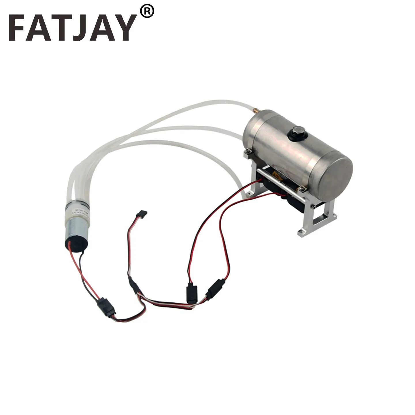 

Морской бак с водяным охлаждением FATJAY (нержавеющая сталь): радиатор с двумя вентиляторами и двойным охлаждением, 5–7,4 В