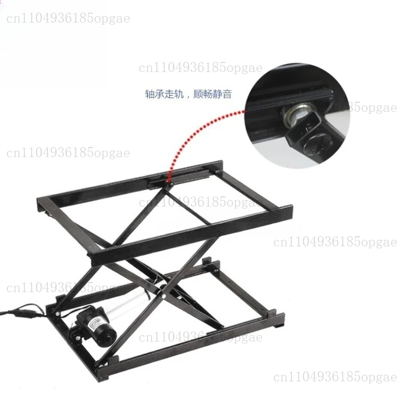 Multifunctional Intelligent Furniture Electric Lifting Tea Table Iron Frame