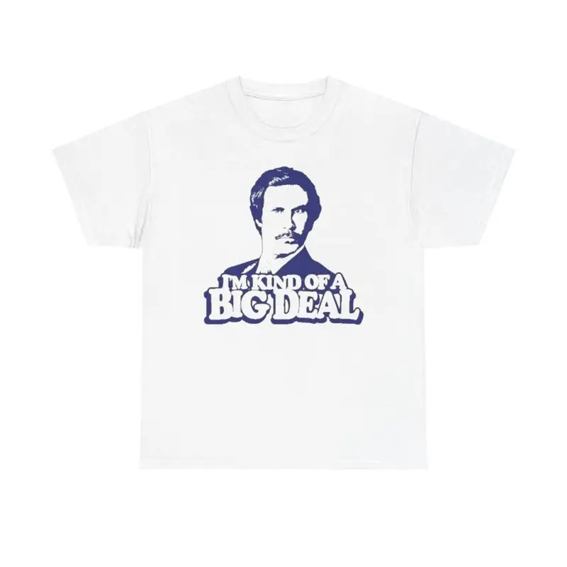 Ron Borgoña Anchorman camiseta divertida soy tipo de una gran oferta algodón pesado