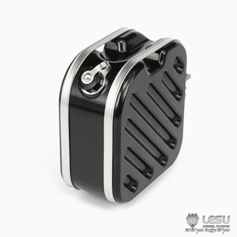 

Металлические баки для мочевины LESU для радиоуправляемых моделей тракторов, грузовиков, самосвалов 1/14, игрушек для улицы Tamiyay TH02256