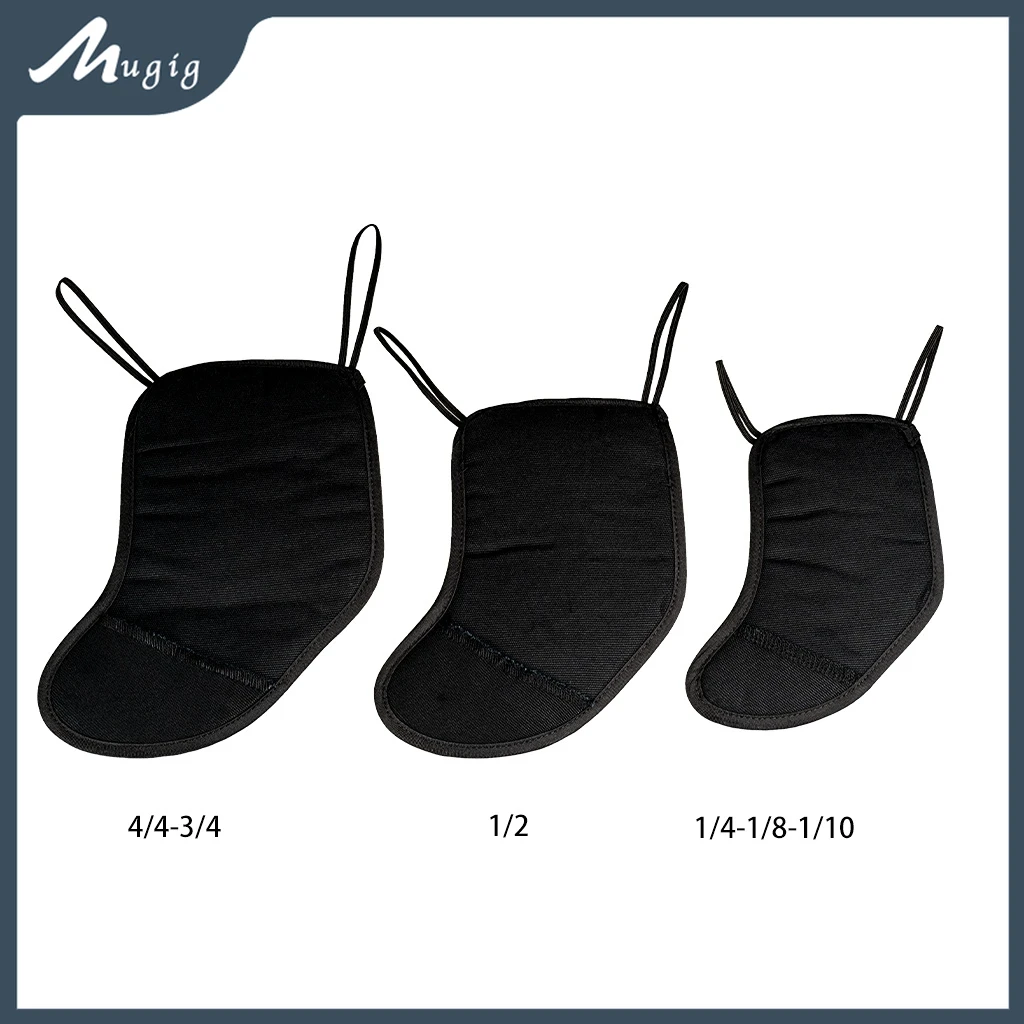 

1/10 1/8 1/4 & 1/2 & 3/4 4/4 Violin Chin Rest Pad Cover Protector Soft Cotton Protector Cushion For Violin Fiddle Accessories