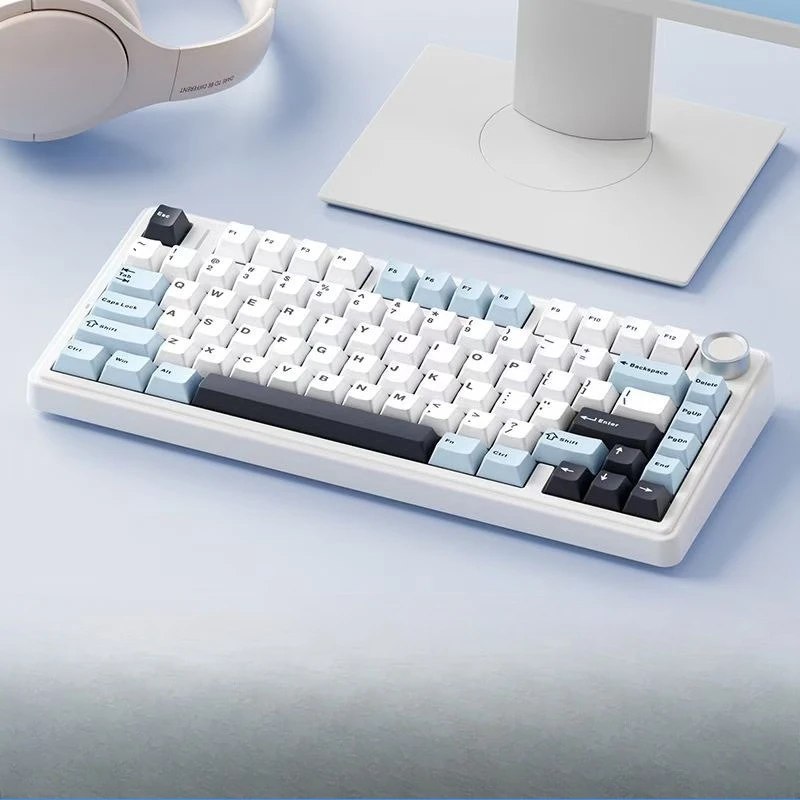 

Mechanical game keyboard gasket structure full key hot swap 2.4 wireless three-mode bluetooth