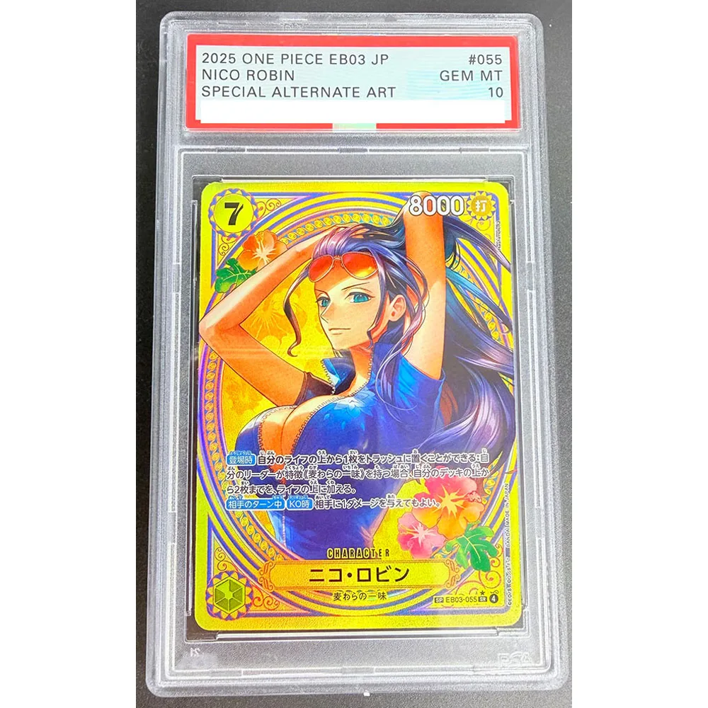 

DIY OPCG Japanese Robin Nami ONE PIECE Rating Card Hancock Luffy Ace Yamato Uta Zoro Copy Version Anime Collection Cards Toy