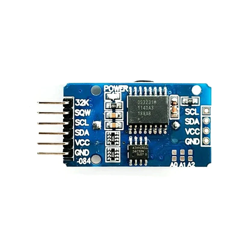 1p DS3231 AT24C32 IIC الدقة RTC الوقت الحقيقي على مدار الساعة وحدة الذاكرة RTC DS3231SN/M وحدة الذاكرة لاردوينو التوت بي لتقوم بها بنفسك عدة