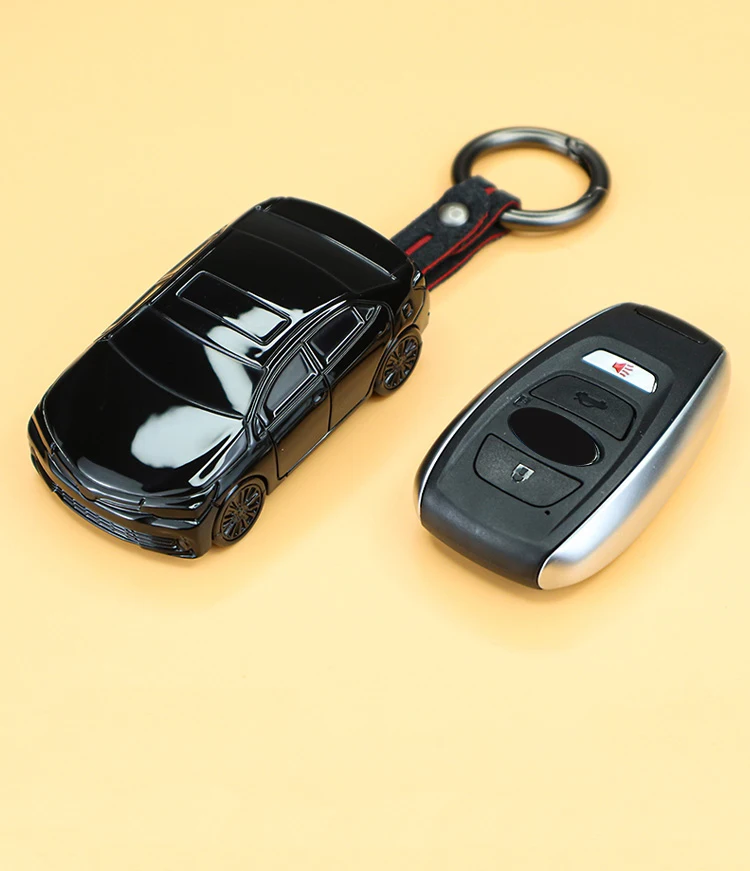 

Car Styling Key Case for Subaru Legacy Impreza Forester XV BRZ WRX Levorg Keyless Remote Smart Car Key Cover Fob Holder Keychain