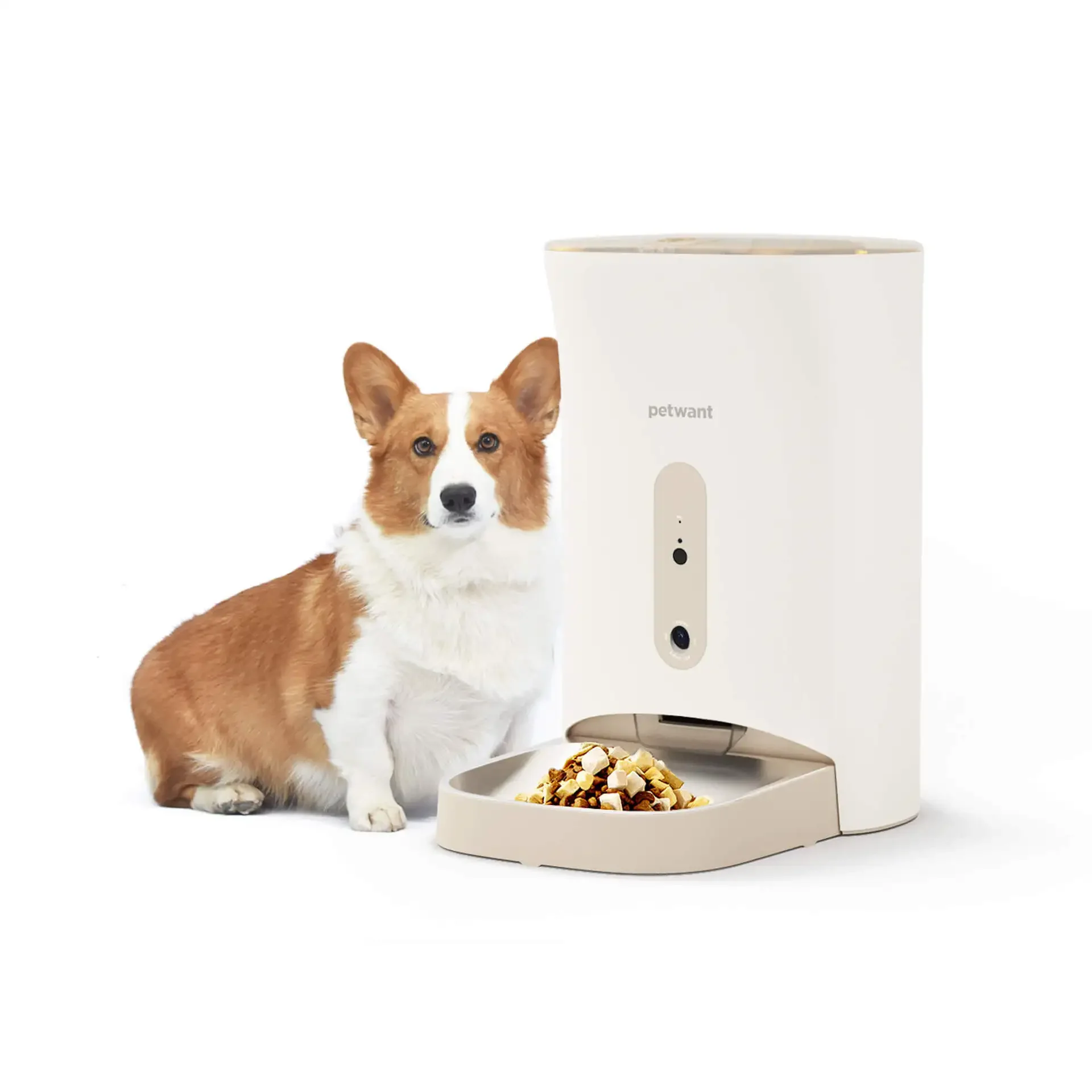 4.5L Video Pet Feeder Graffiti APP Remote Timing Cat And Dog Automatic Feeding Machine