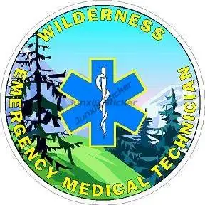 ملصق نجمة الحياة للمسعف EMT EMS يبارك الله على المتابعين الأولين - ملصق فينيل EMTs #6