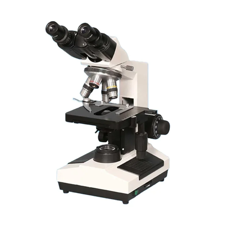 Laboratory Medical Research 40X-1000X LED Binocular Biological Microscope