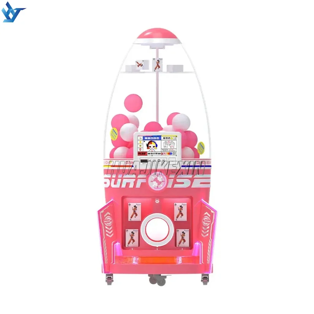 2023 Popular Rocket Capsule Machine Egg Twisting Gift Capsule Gashapon Toy Vending Machine Custom Gashapon Machine