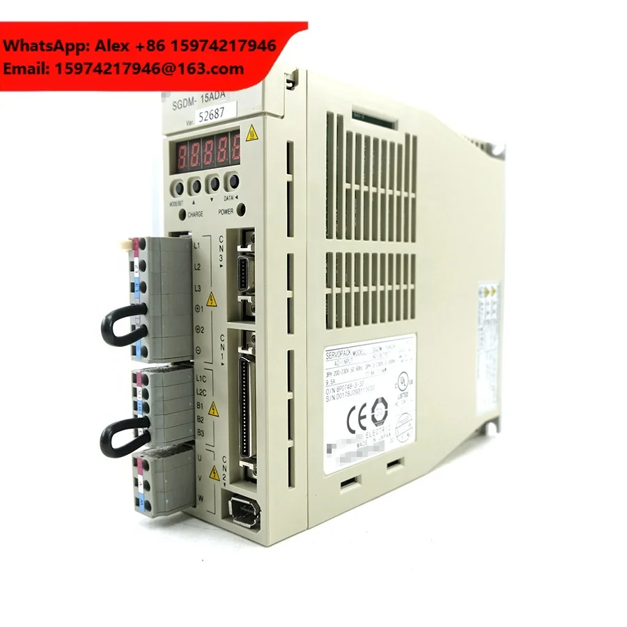 Original YASKAWA ServoPack SGDM Series 1.5KW AC Servo Drive SGDM-15ADA
