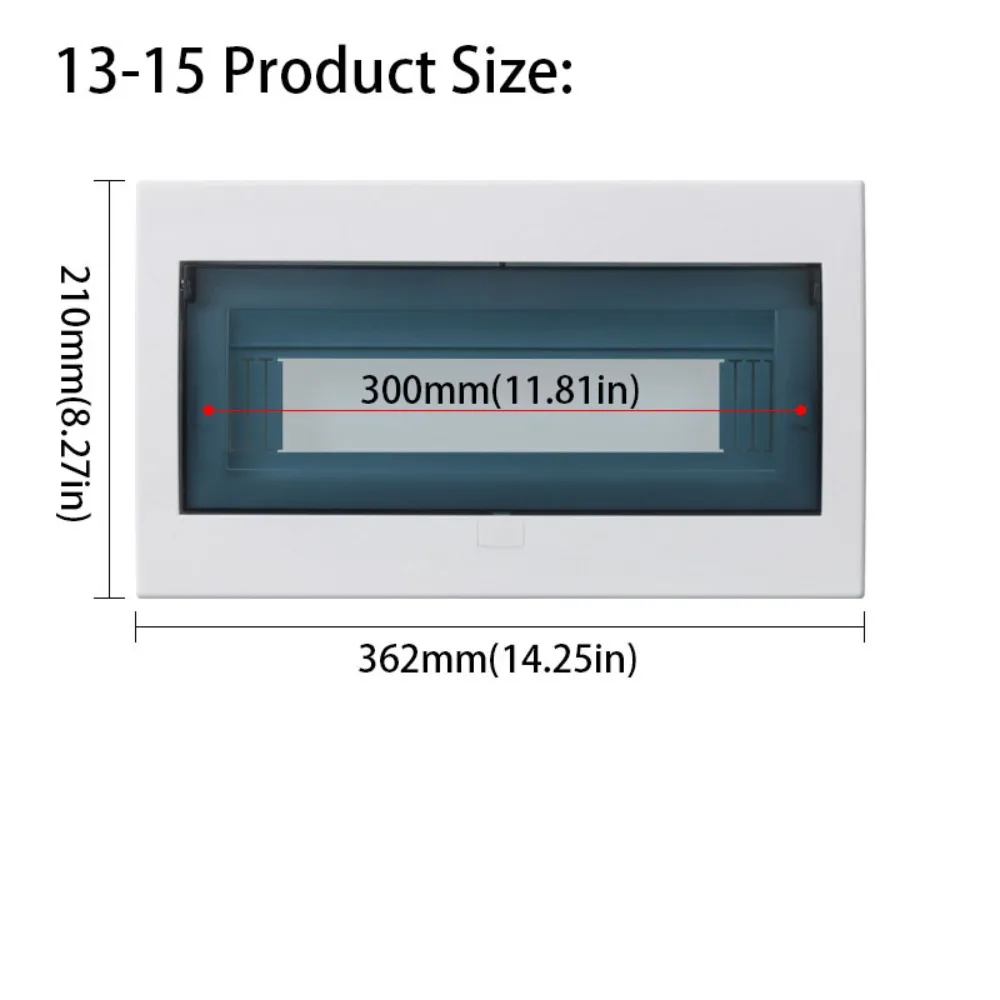 Weatherproof Electric Box Cover Transparent Lid Plastic Material Circuit Breaker Protection Box Decorative Protection Enclosure
