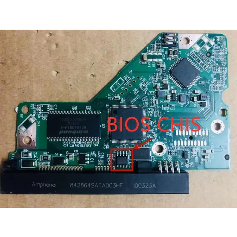 HDD PCB 2060-701590-001 REV A 2061-701590-X02, 2061-701590-Q01, 2061-701590-Y02, 2061-701590-X03, Y06, x02, Q01,Y02,X03, Y06