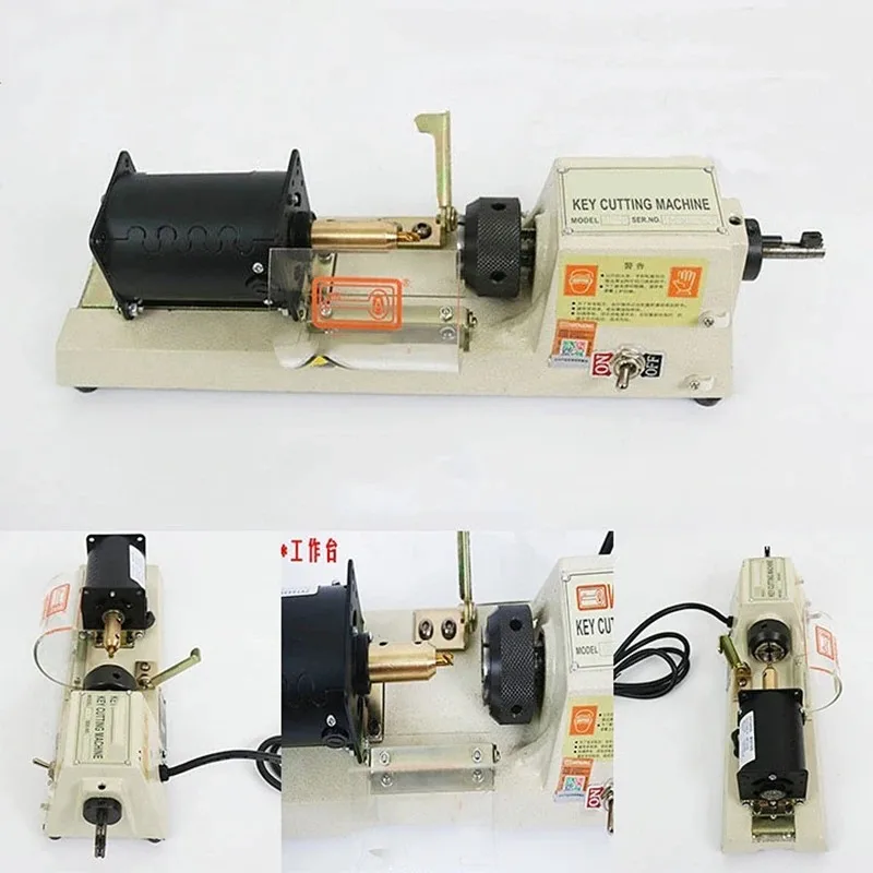 2025 Tubular Key Cutting Machine 220V/50HZ Key Duplicating Machine Locksmith Supplies Tools Key Making