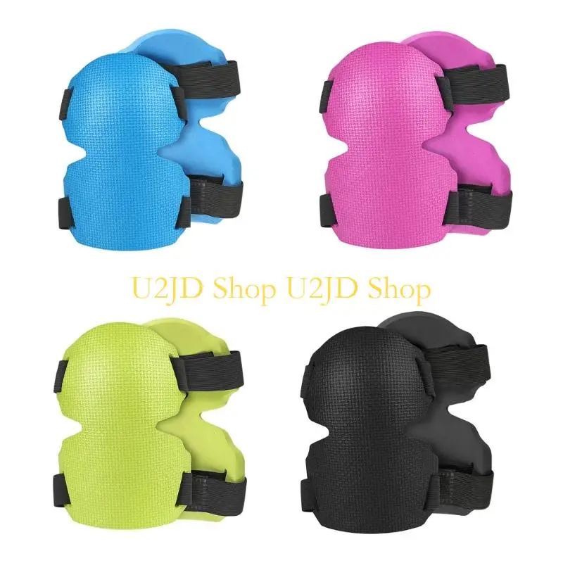 U2JD AntiSlip Silicone Knee Support with Airflows Foams Knee Pads for Intense Workouts
