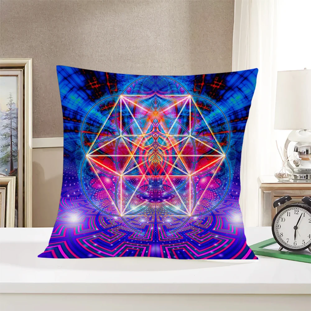 CLOOCL New Fashion Pillowcase Nordic Pattern 3D Double-sided Printed Pillow Cushion Cover Living Room Decor Pillow Case