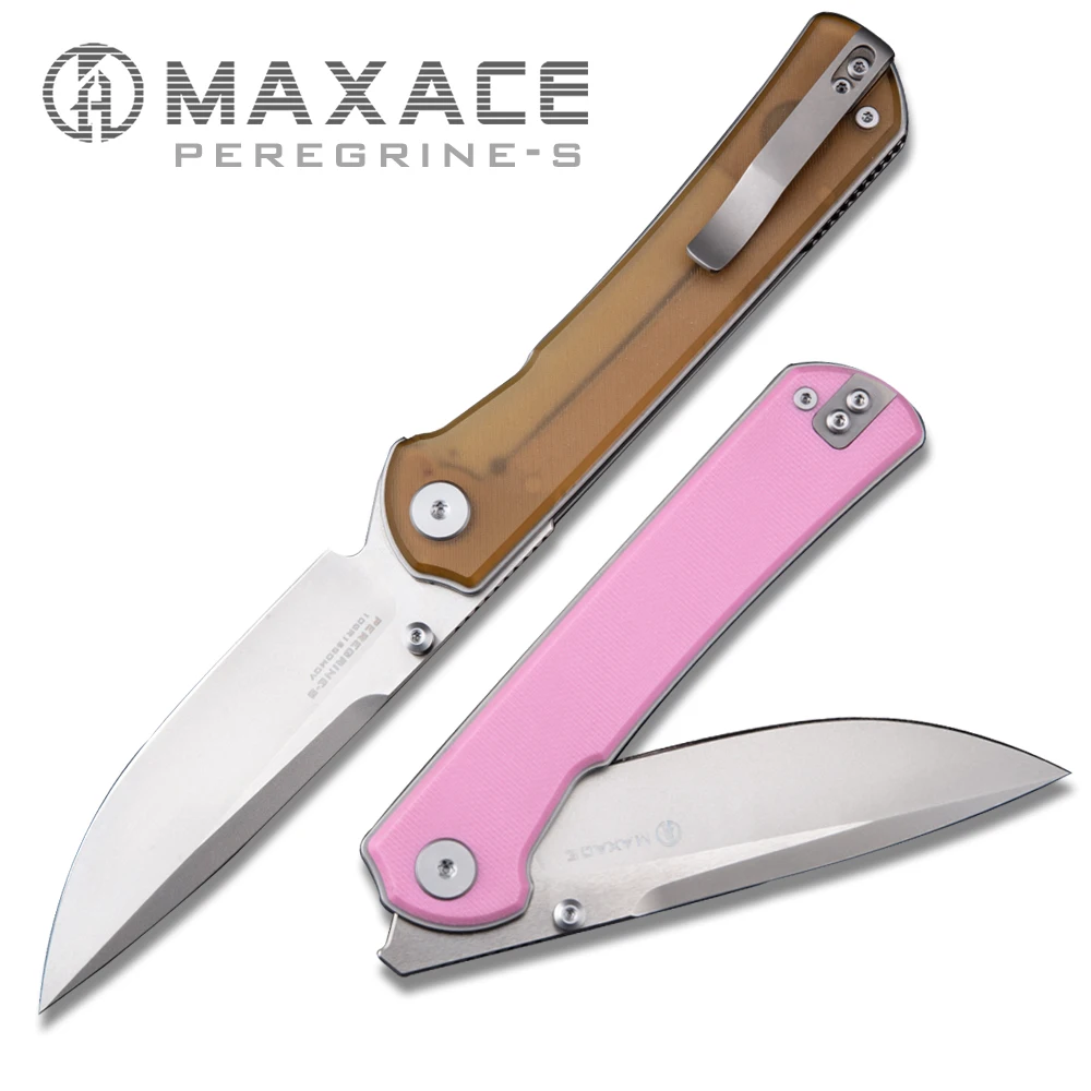 Maxaceknife Peregrins-S Knife Folding knife Outdoor pocket knife Folding knife Wilderness camping portable outdoor fruit  knife