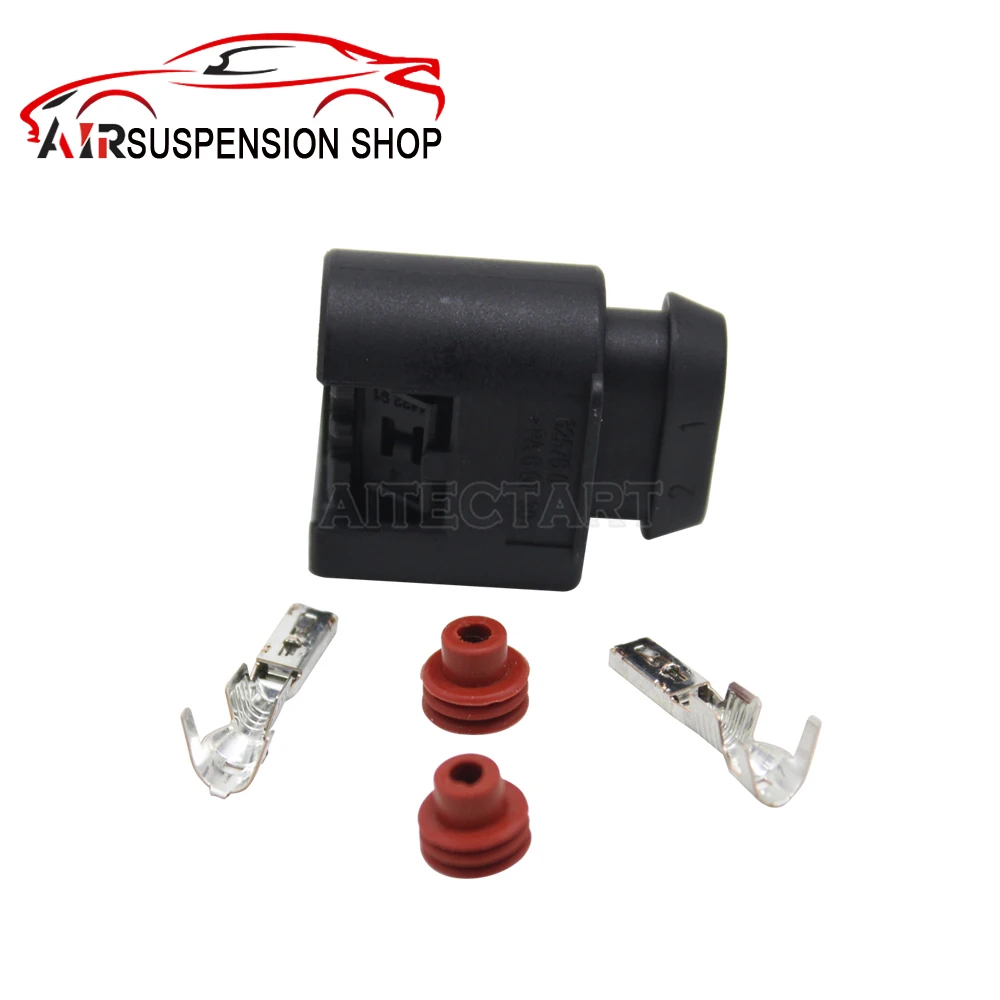 AIR SUSPENSION COMPRESSOR PUMP MOTOR OPPOSITE PLUG W/ PIN FOR MERCEDES W221 W164 W251 W166 W222 W251 AMK LAND ROVER DISCOVERY 4