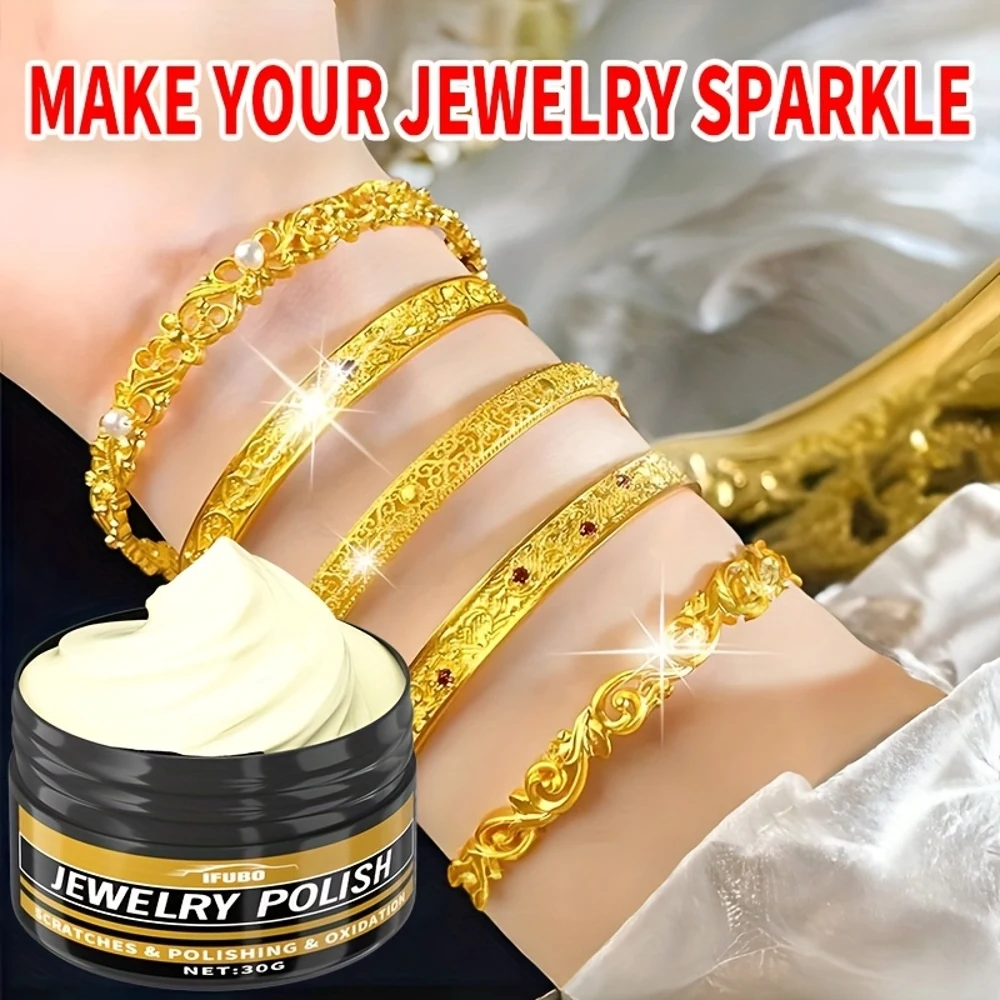 

Крем для полировки окисления ювелирных изделий - золотой и серебряный браслет, ожерелье, полировка, универсальное осветление, уменьшение окисления