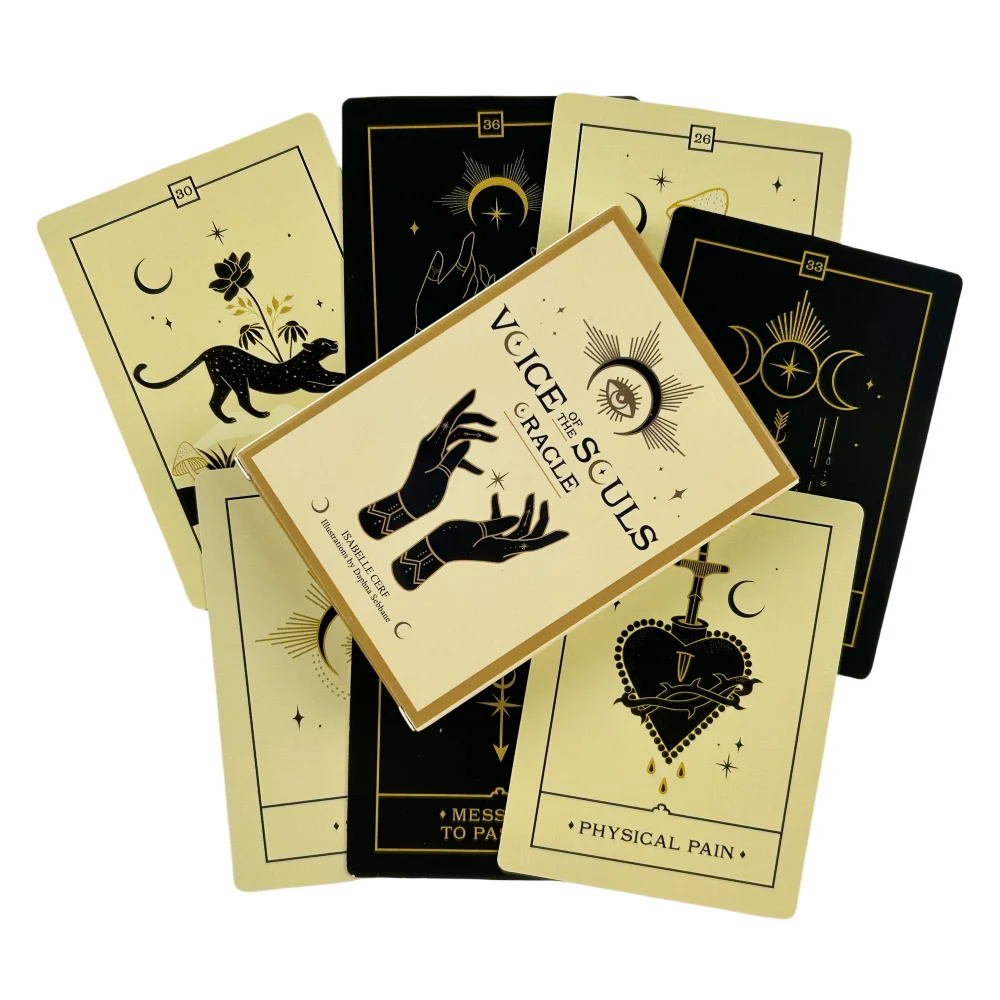 Voice Souls Oracle karty A 42-deck Tarot angielskie wizje wróżbiarstwa edycja Borad gry