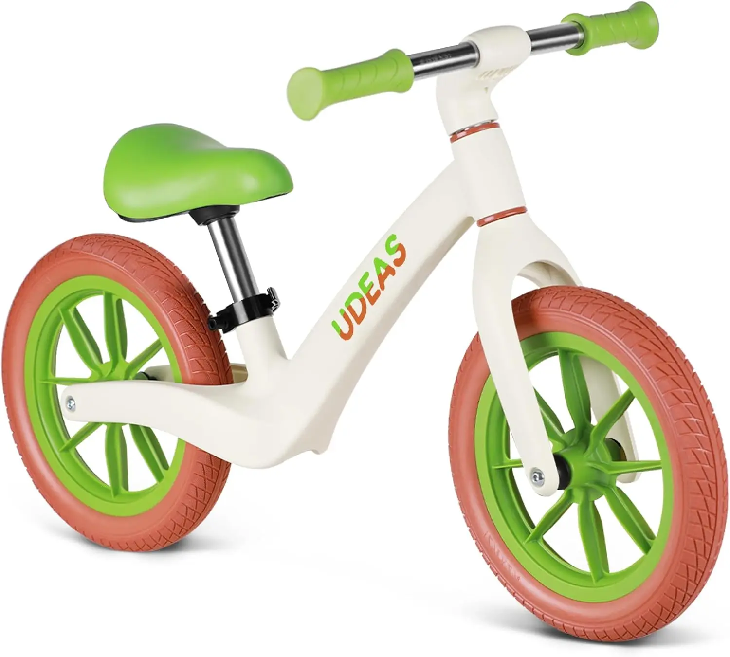 Vélo d'équilibre pour tout-petit de 2 ans, vélo d'équilibre sans pédale pour enfants avec siège réglable, cadre de vélo en nylon ultra léger pour garçons et filles