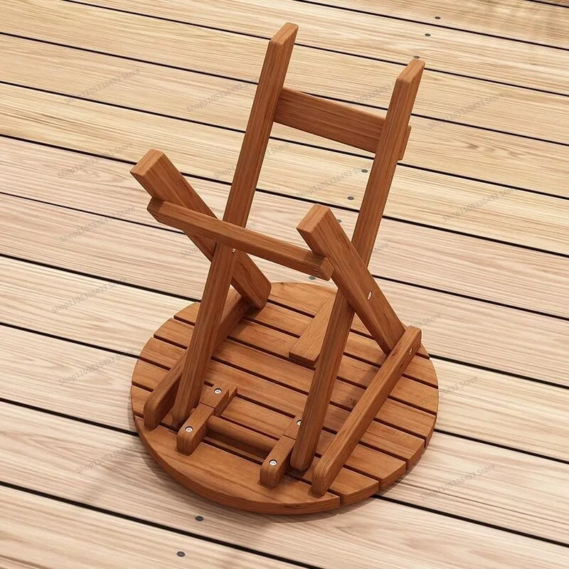 For Folding Table Outdoor Coffee Solid Wood Small Table Sofa Side Table Home Side