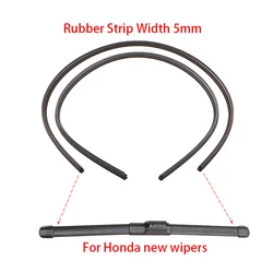 1 Set Front Wiper Rubber Strip Refill For Honda CR-V CR V 2014 2015 2016 2017 2018 Car Wiper Blade Accessories