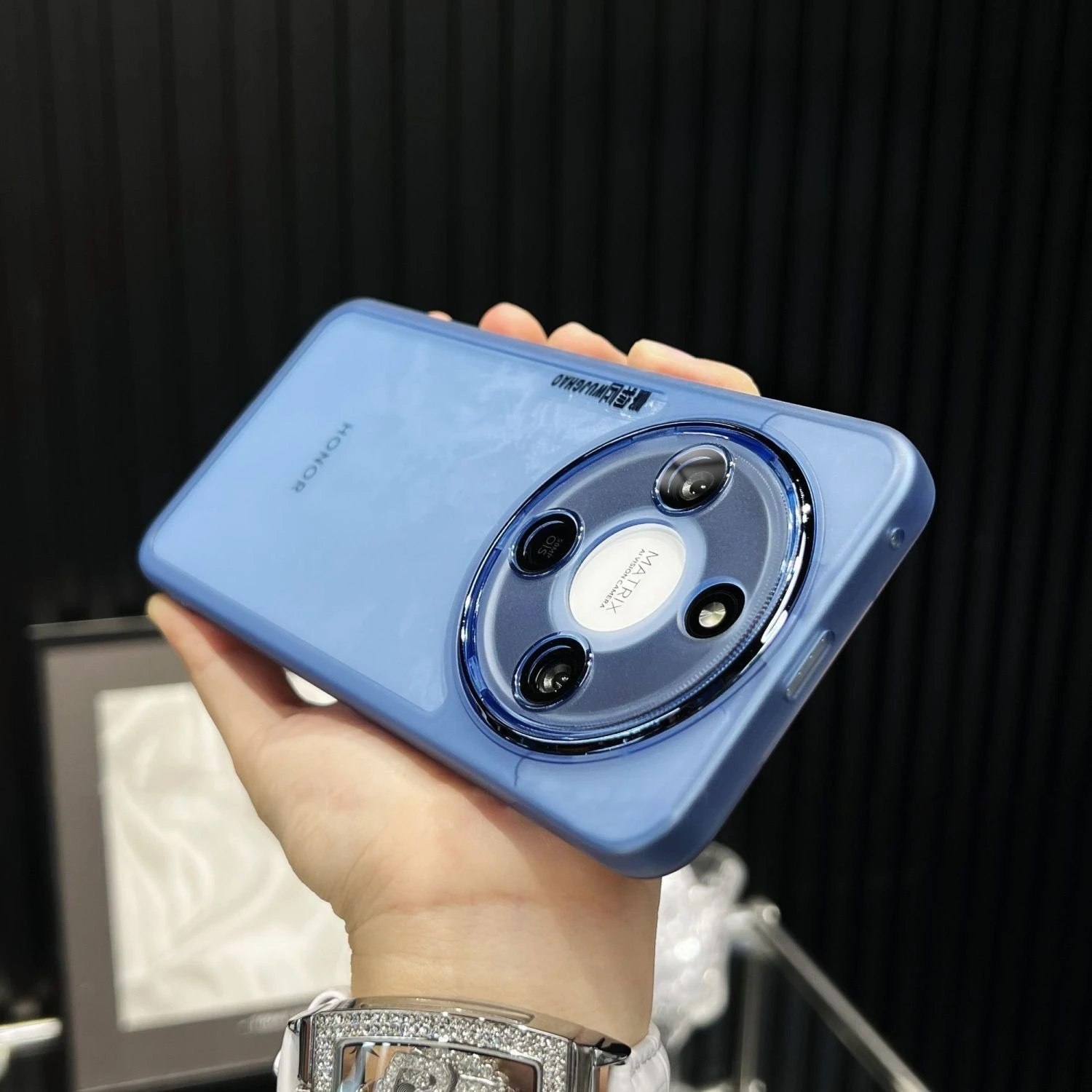 حافظة لهاتف Honor Magic8 Lite X9D X70 غطاء خلفي مغناطيسي من السيليكون الناعم لهاتف Honor Magic 8 Lite حماية الكاميرا Funda