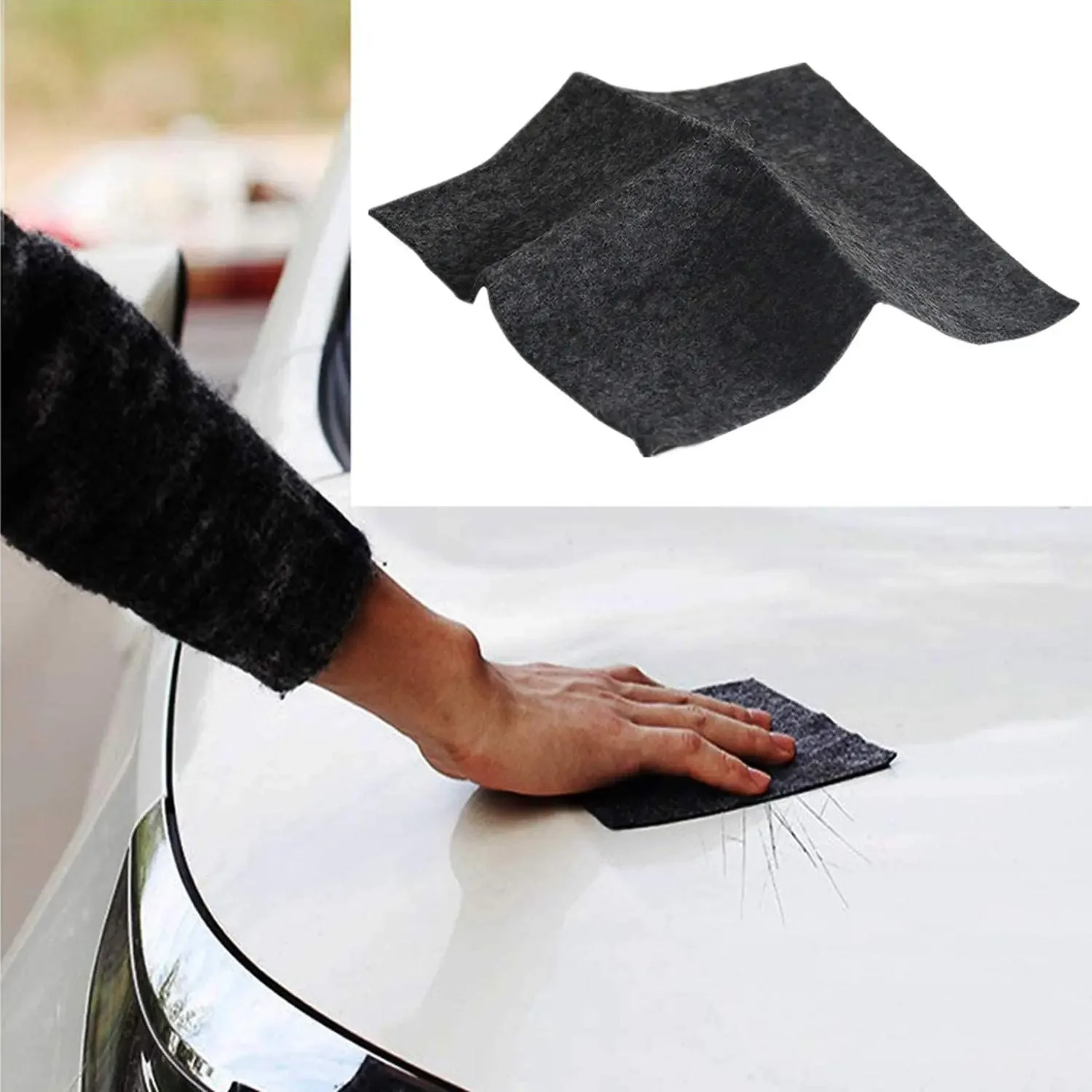 Fix Clear Car Scratch Repair Cloth Nano meterial for Car Light Paint Scratches Remover Scuffs on Surface Repair Rag