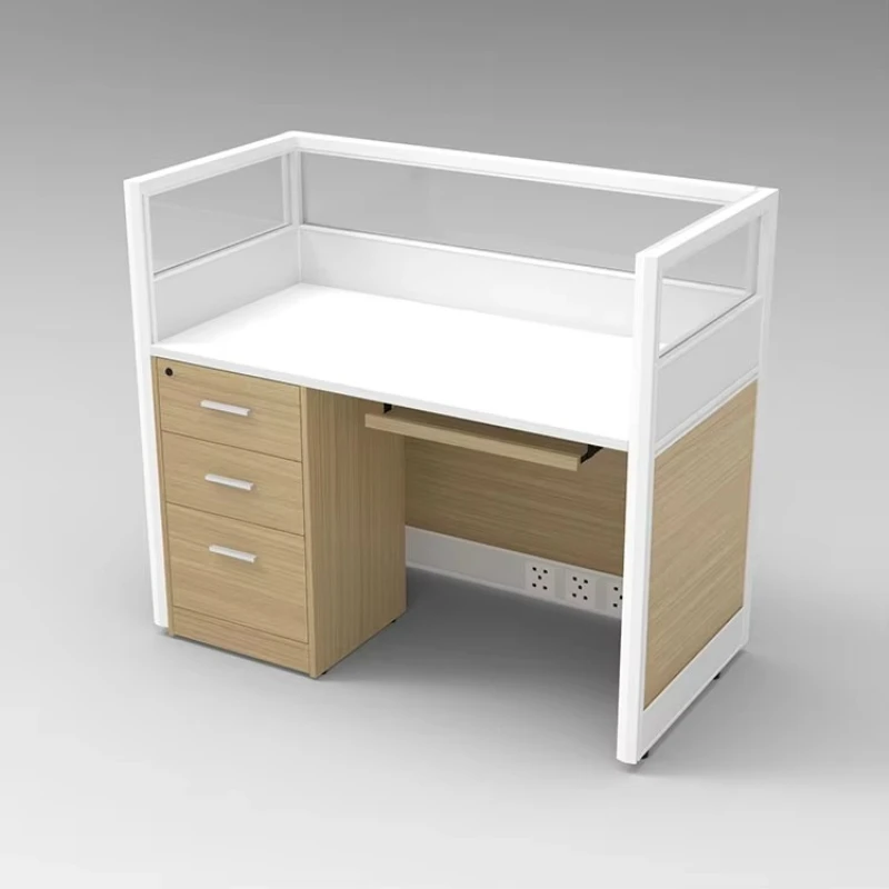 

Modular workstation partition office cubicle desk open office furniture aluminum partition office cubicle 1 block