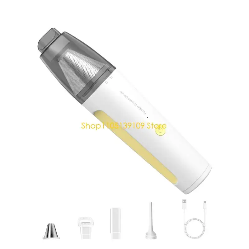  Turbocharged Wireless Car Vacuum Cleaner 13000Pa Strong Suction Brief Storage Design