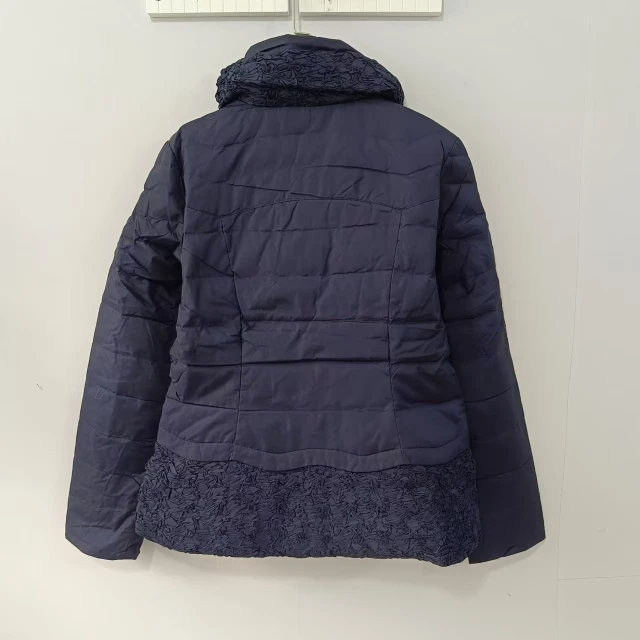 المرأة الشتاء الدفء مريحة سستة سليم صالح الوقوف الياقة لون نقي أسفل Jaet A875 تخفيف Sle طويل Sve منتظم...