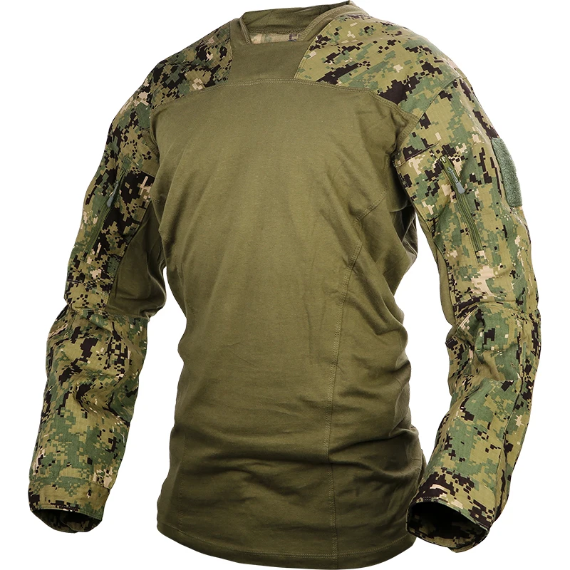 Emersongear Tactical Combat Shirt Mens T-Shirt Lightweight Hunting Sports Hiking Tops Clothing Outdoor Milsim EM8585 AOR2