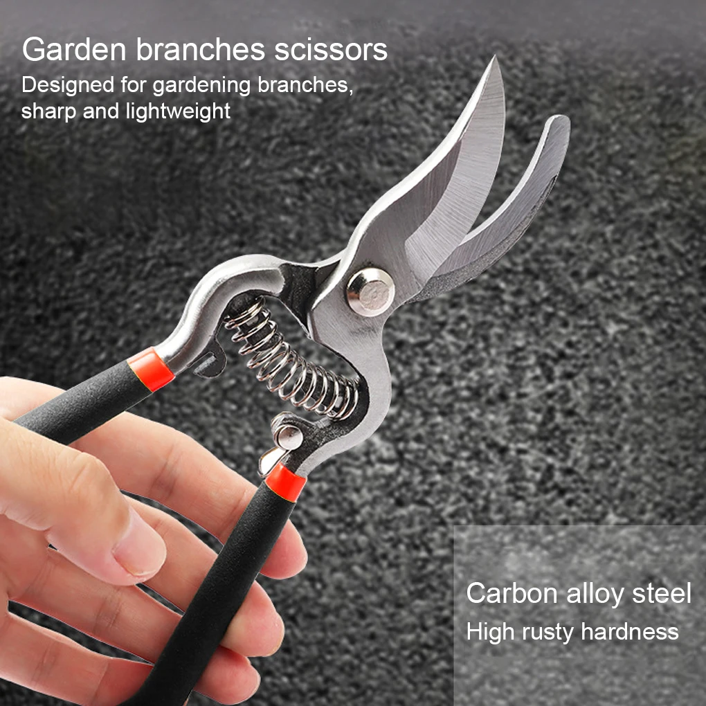 Portable Tree Branches Pruner Plant Bush Vine Pruning Scissor Trimmer