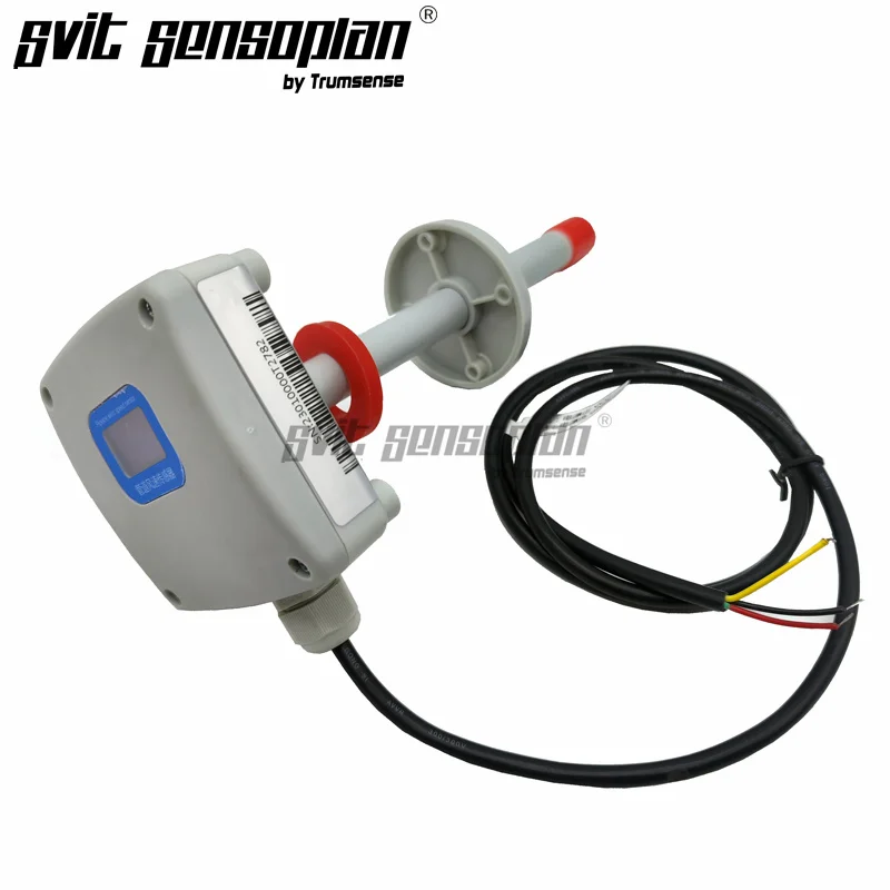 

Trumsense STT-PW01230M05V 0 to 30 mps 5 to 30V Power 0 to 5V Output High Precision Pipeline Anemometer Ducted Wind Speed Sensor