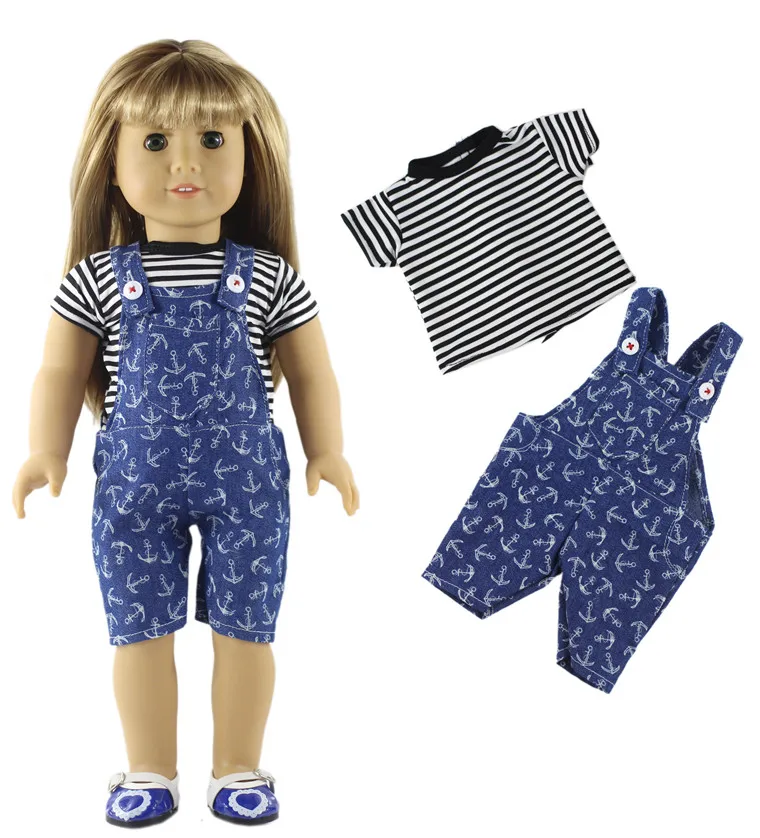 1 set schöne Freizeit kleidung Puppen kleidung für 18 Zoll amerikanische Puppe viele Stil für Wahl a90 – Detail 22