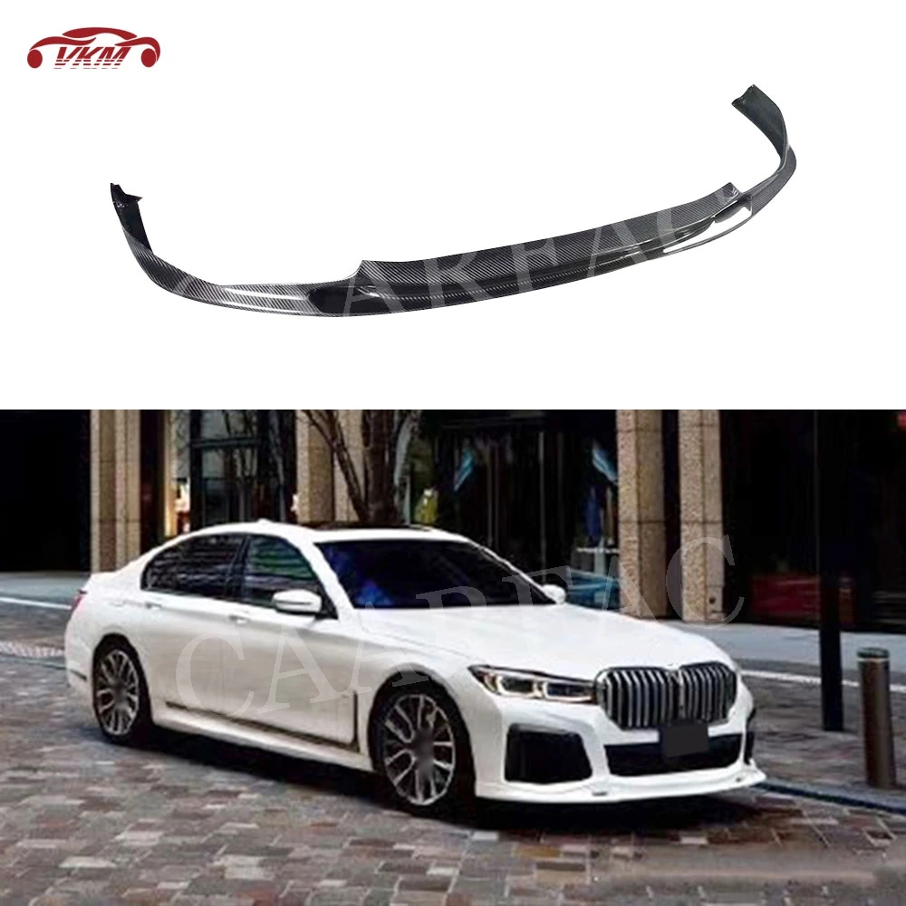 

Carbon Fiber/FRP Material Front Bumper Lip Spoiler for BMW 7 Series G11 G12 730 740 750 760 M-Tech Sport 2019-2022 Auto Car Part