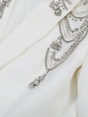 10 best sales सफेद ब्लेज़र - №5