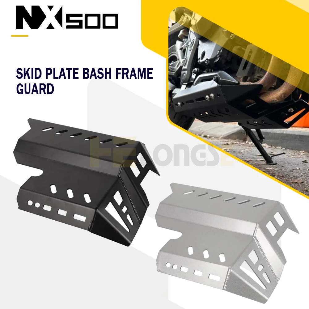

For Honda NX500 NX400 NX 500 NX 400 2024 2025 2026 Motorcycle Accessories Engine Protection Cover Chassis Under Guard Skid Plate