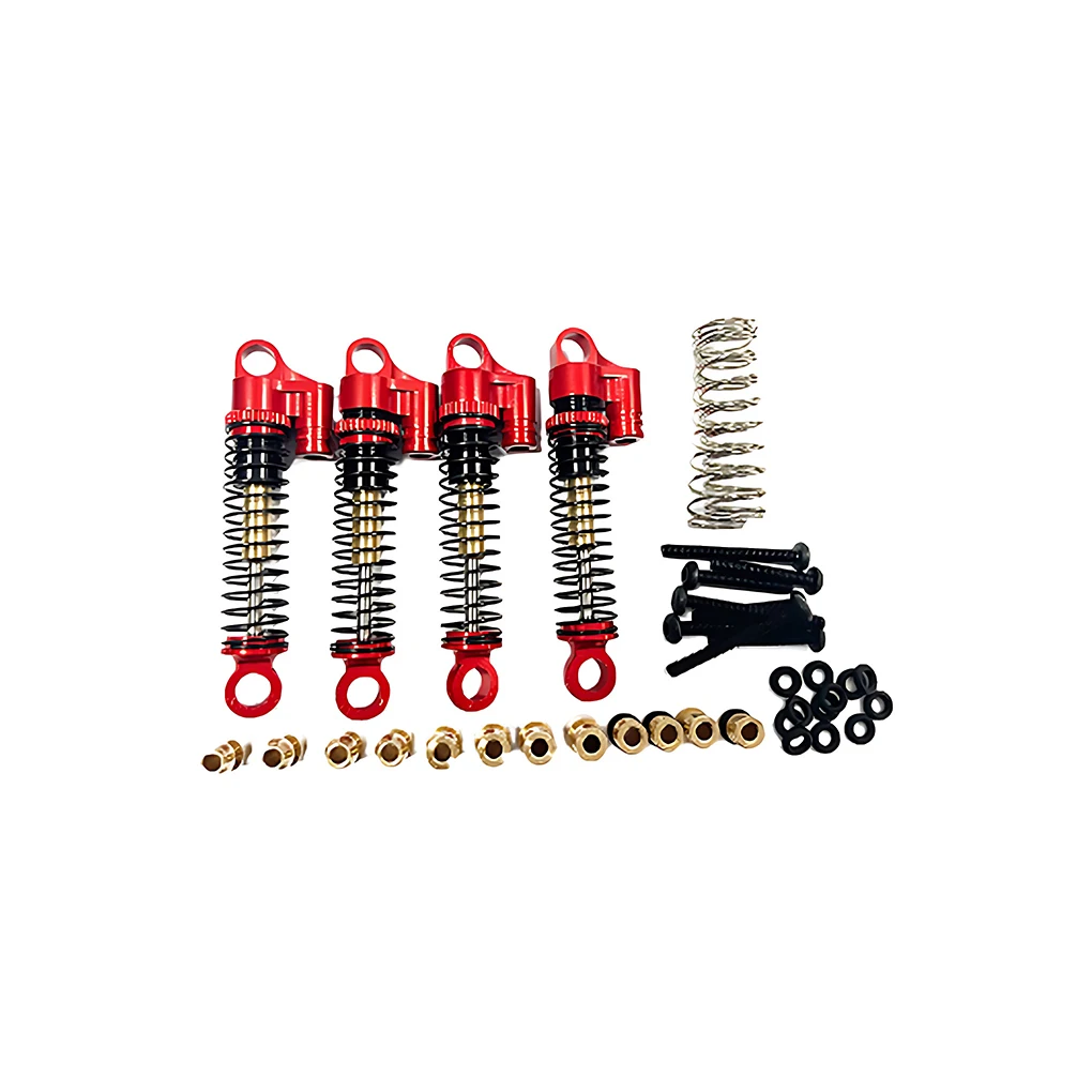 

1/18 Aluminum Alloy Smooth Front Rear Shock Absorber For HOBBYPLUS 1810178 RC Car Part RC Car Accessories Replacement