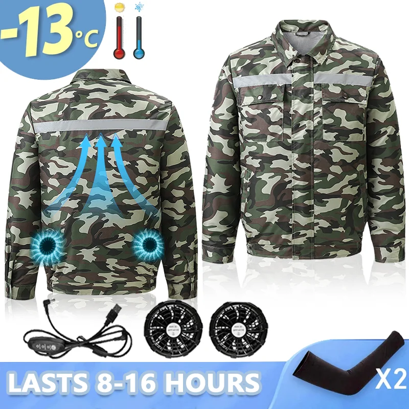 

Quick delivery New trend product air conditioning in summer for cooling the body conditioned Work shirt Vest Jacket