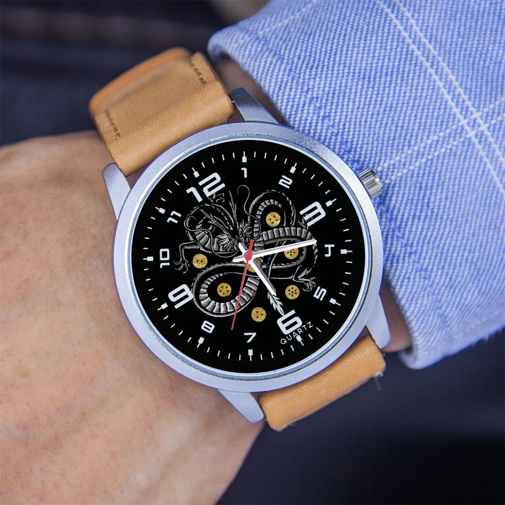Gift Wrist Watch Black Dragon Pearl Watches Unisex Rose Souvenir Men' Watche Logo Dial Silver 45/38mm Watchband 22/20mm