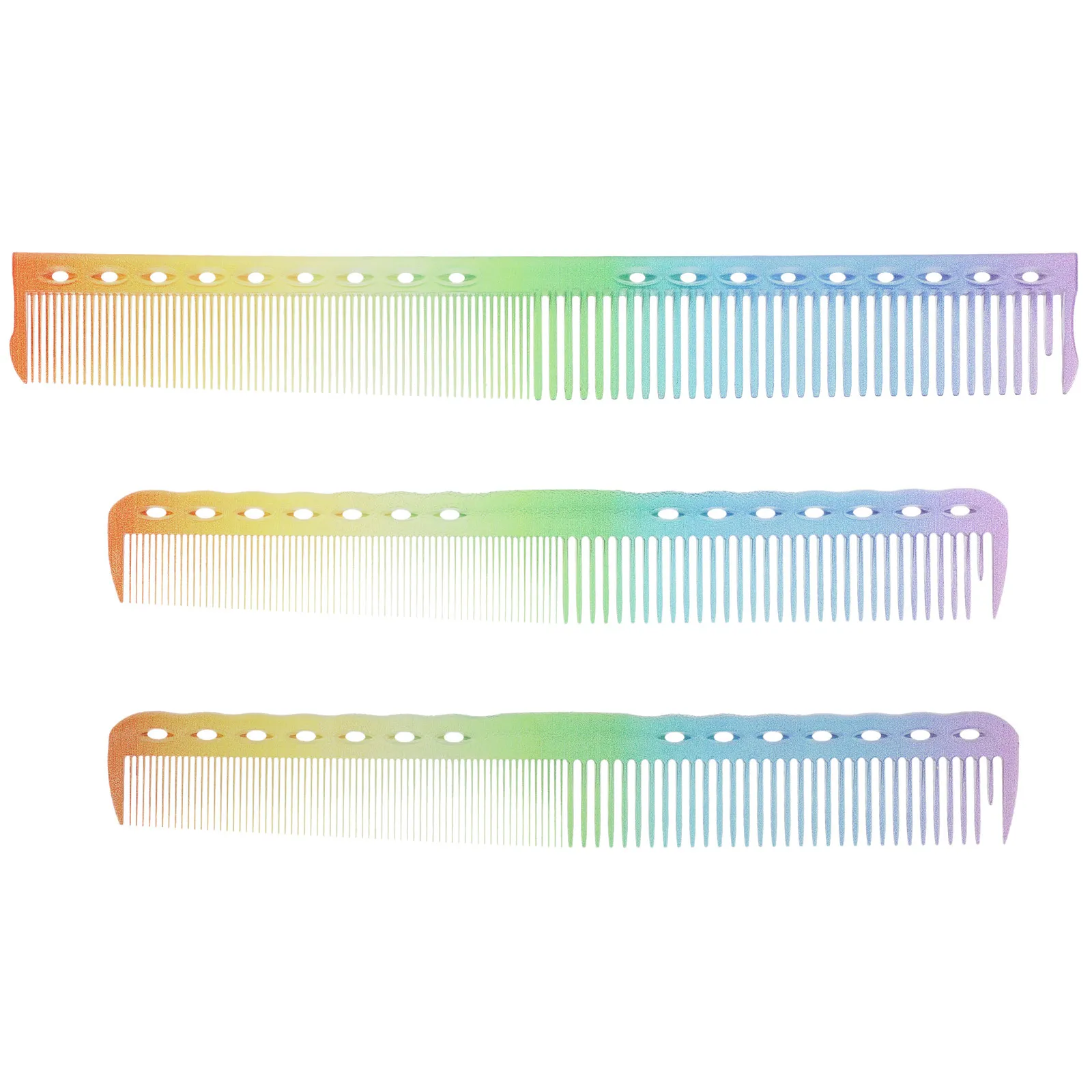 3Pcs Professional Hair Comb Salon Gentle Tooth Hairdressing Comb Fine Standard Teeth Styling Tool for Men Women view 3