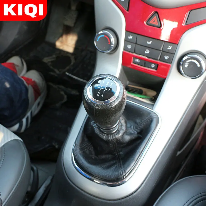 KIQI 5 Speed MT Gear Shift Knob for Daewoo Gentra 2009 2010 2011 2012 2013 2014 2015 Shift Knob Accessories